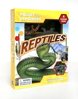 Phidal Reptiles Pocket Explorers Book - English