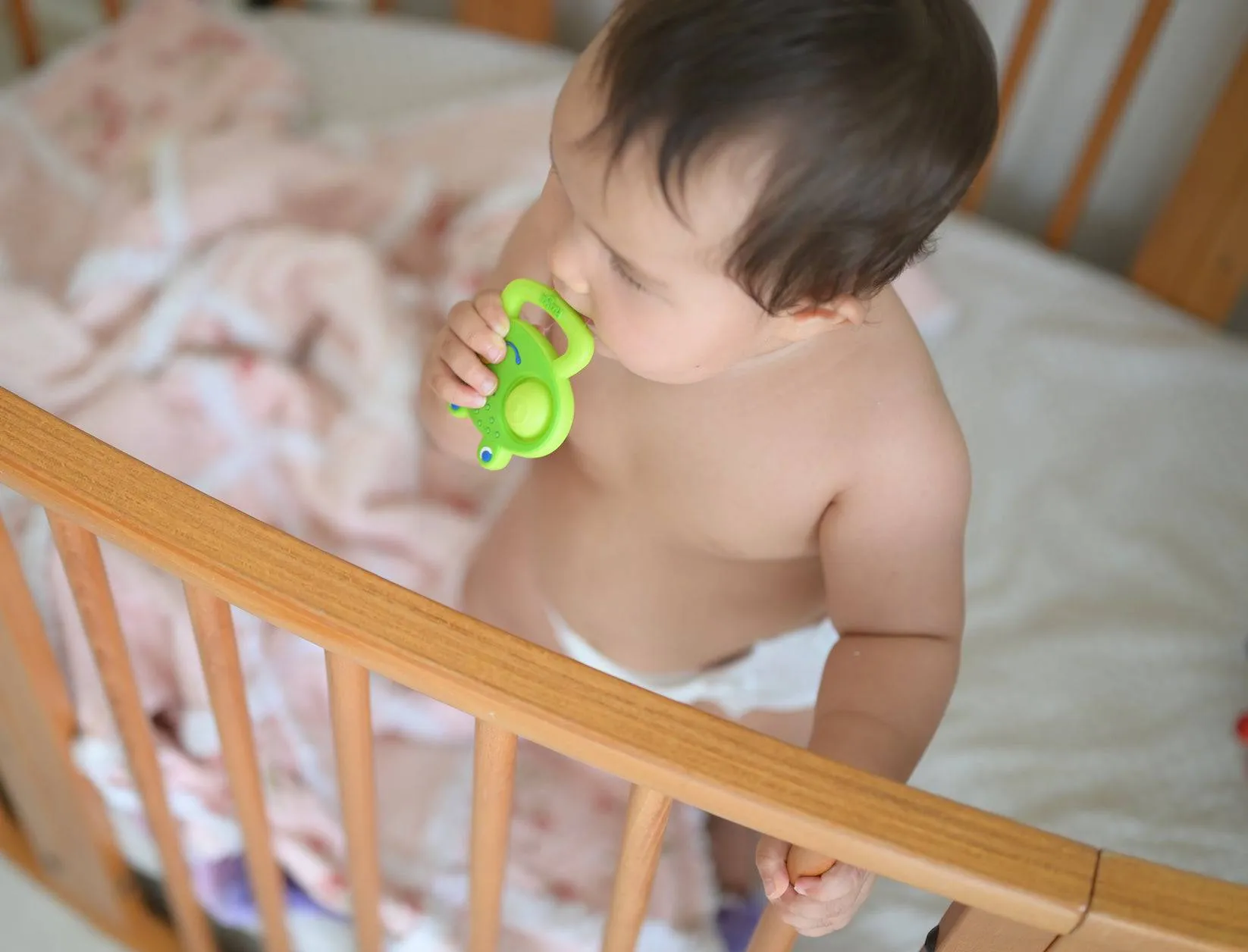 Popping Frog Silicone Teething Toy