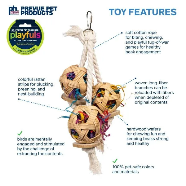 Prevue Pet Products Cluster of Fun Bird Toy