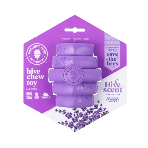 Project Hive Durable Large Chew Toy for Dogs - Lavender