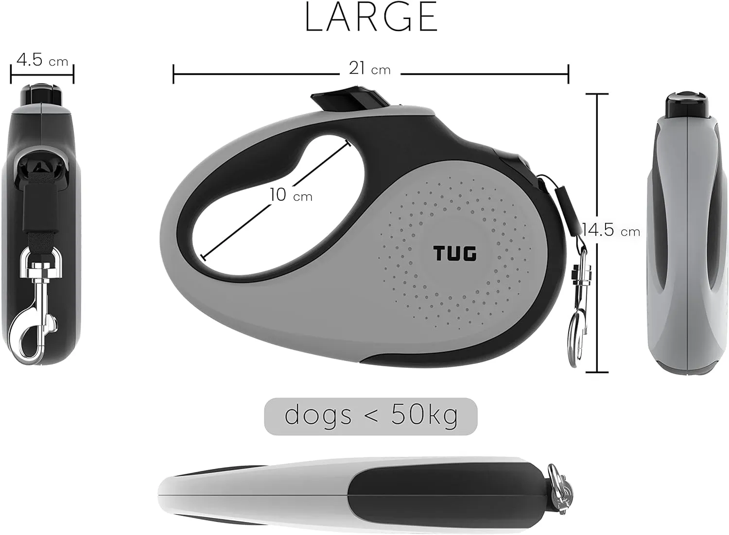 Retractable Dog Leash - 5 Meter Long -