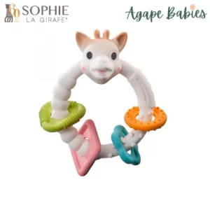 Sophie La Girafe Colo Rings  - White Box