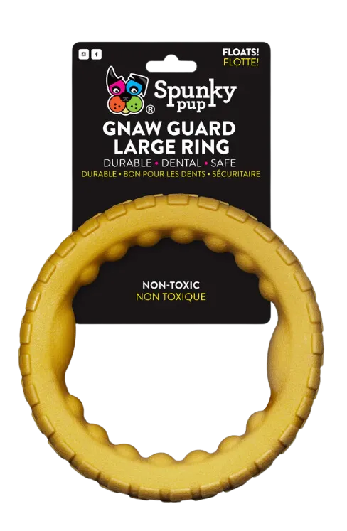 Spunky Pup Gnaw Guard Ring, Dog Toy