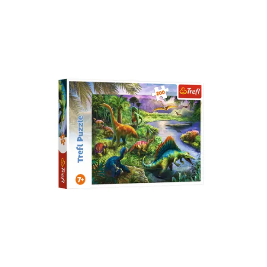 Trefl 200 Piece Puzzle Predatory Dinosaurs