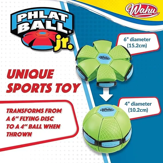 Wahu Britz'n Pieces Phlat Ball Jr- 4 Color