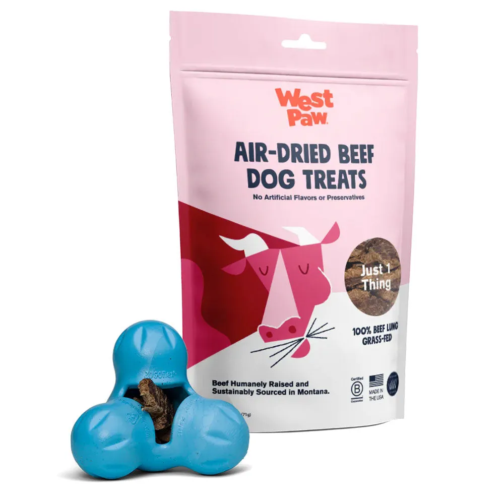 West Paw Air Dried Beef Lung Dog Treats