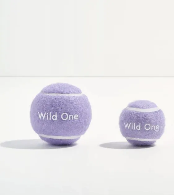 Wild One Tennis Balls Set Dog Toy (Lilac)