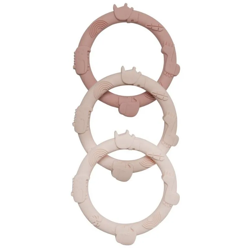 Wild Teething Ring Set