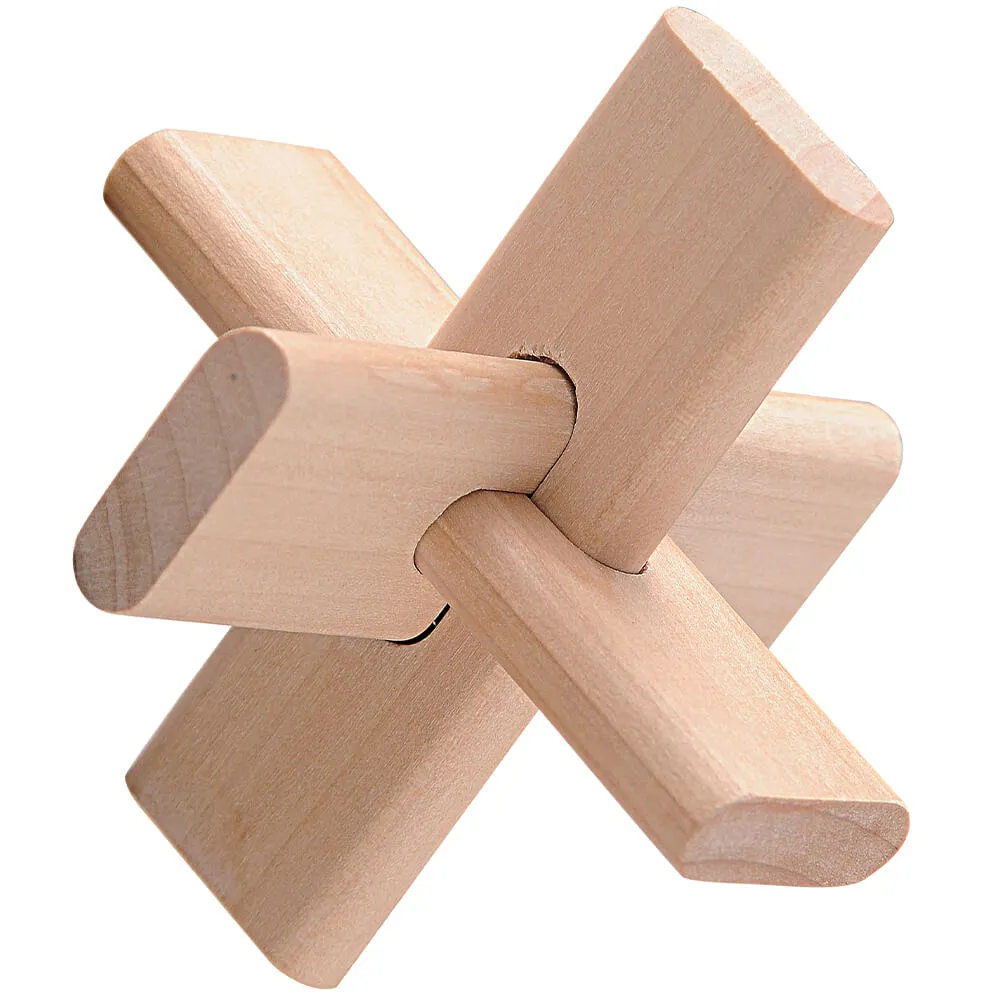 Wooden Puzzle - Twisted Propeller