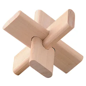 Wooden Puzzle - Twisted Propeller